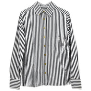 Chanel Shirt Blouse White 03399 #40 166178