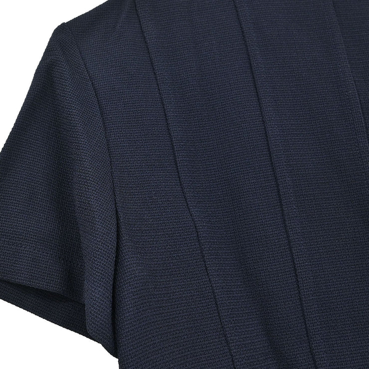 Chanel Short Sleeve Top Navy 166183
