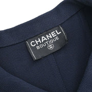 Chanel Short Sleeve Top Navy 166183
