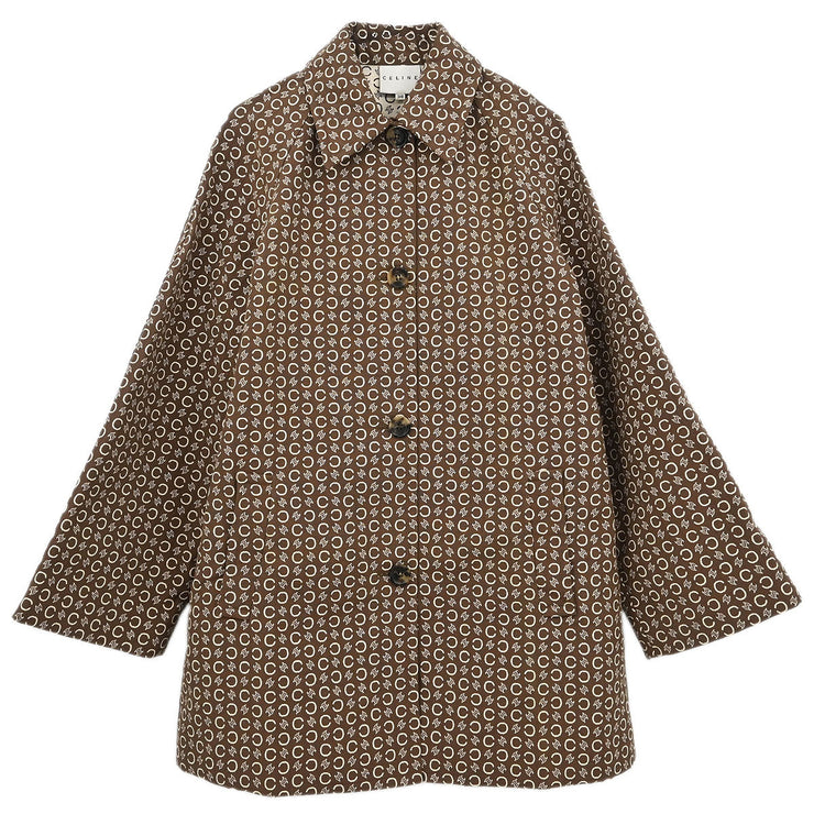 Celine Coat Macadam Brown 21811852BX2714F #38 166184