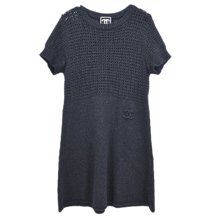 Chanel Dress Sport Line Dark Gray 09A #42 166185
