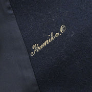 Chanel Double Breasted Jacket Navy 96A #40 166189