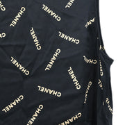 Chanel Sleeveless Top Black 01296 #38 166194
