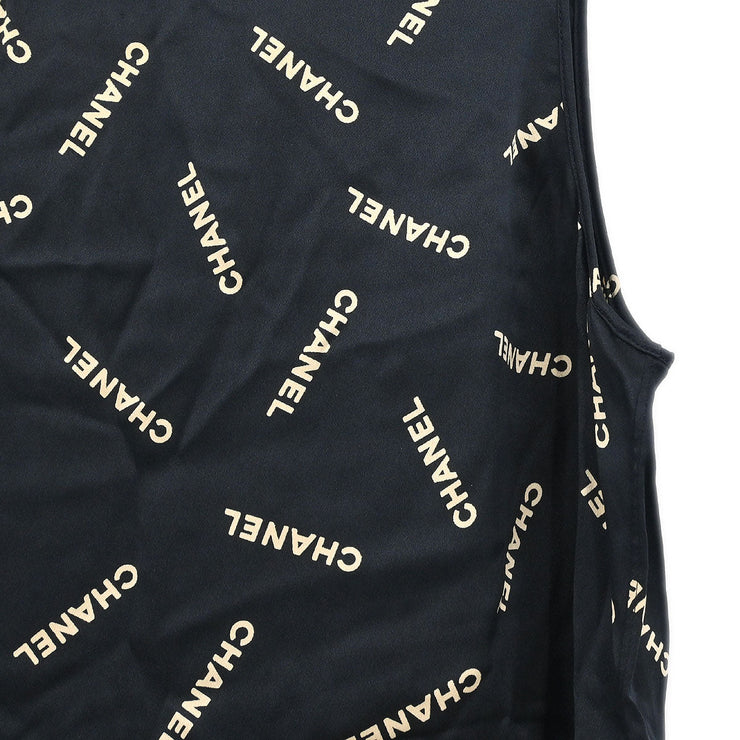 Chanel Sleeveless Top Black 01296 #38 166194