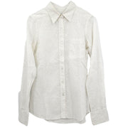 Chanel Shirt Blouse White 08P #38 166200