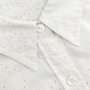 Chanel Shirt Blouse White 08P #38 166200