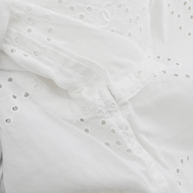 Chanel Shirt Blouse White 08P #38 166200