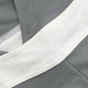 Chanel Swimwear Swimsuit Sport Line White Gray 01P #40 166201