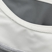 Chanel Swimwear Swimsuit Sport Line White Gray 01P #40 166201