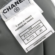Chanel Swimwear Swimsuit Sport Line White Gray 01P #40 166201