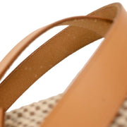 Hermes Beige Black Toile GM Officier Herbag TPM 2 in 1 Shoulder Bag C Square:* 166288