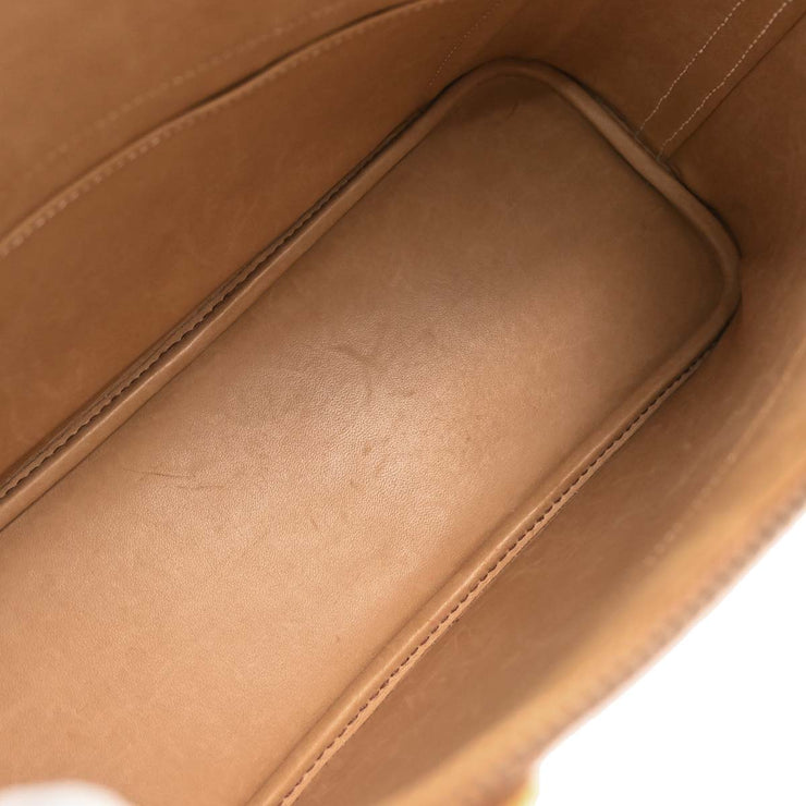 Hermes Natural Courchevel Bolide 31 2way Handbag 23 Circle:Y 166292