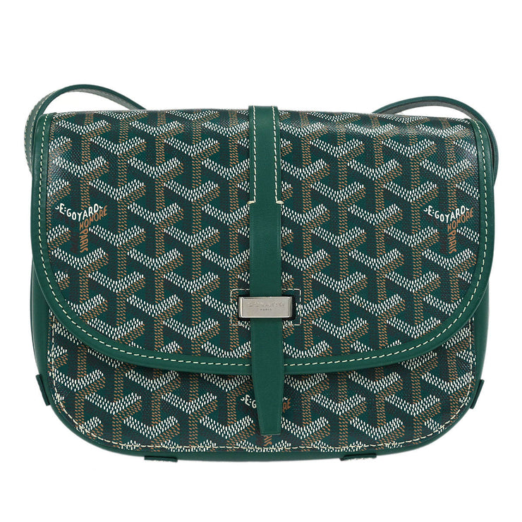 Goyard Green Belvedere PM Shoulder Bag MAE020211 166329