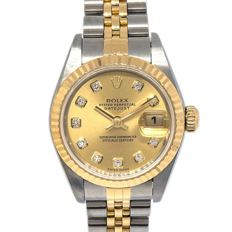 Rolex Oyster Perpetual Datejust 26mm Ref.79173 Self-winding Watch SS 18K 166399