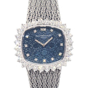 Audemars Piguet Diamond Bezel Manual-winding Watch 18KWG 166402