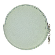 Bvlgari Light Blue Leather Coin Case Wallet LIMEET 166421