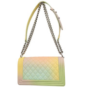 Boy Chanel Pastel Color Calfskin Medium Shoulder Bag 166426