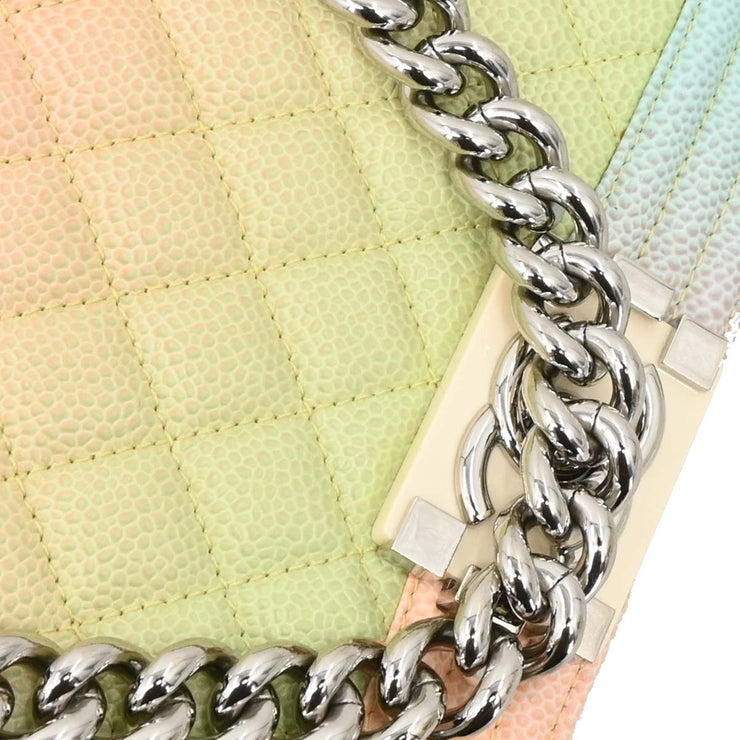 Boy Chanel Pastel Color Calfskin Medium Shoulder Bag 166426