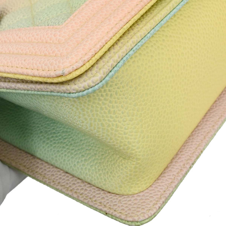 Boy Chanel Pastel Color Calfskin Medium Shoulder Bag 166426