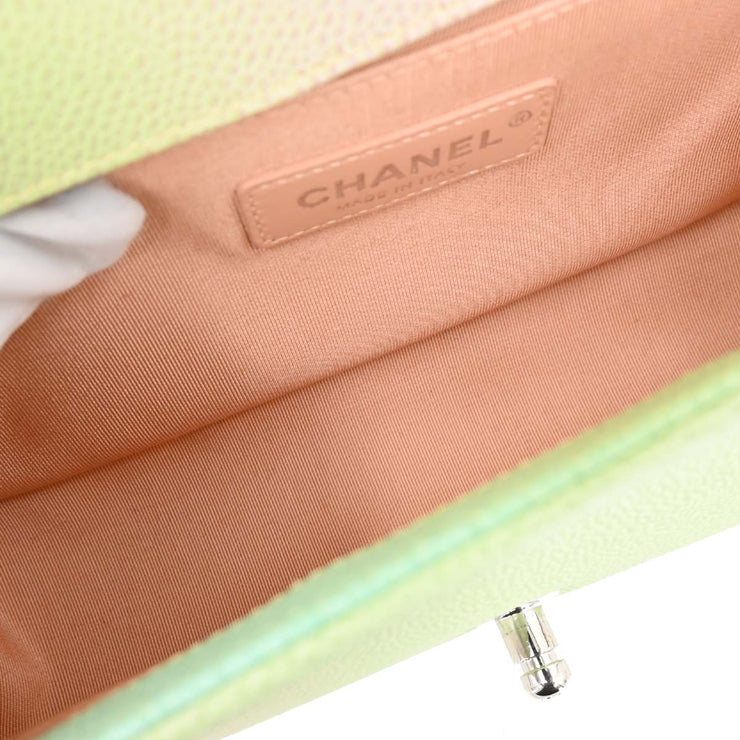 Boy Chanel Pastel Color Calfskin Medium Shoulder Bag 166426