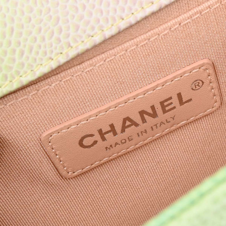 Boy Chanel Pastel Color Calfskin Medium Shoulder Bag 166426
