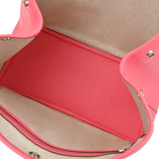 Hermes Rose Azalee Epsom Garden Party 36 PM Tote Handbag AMM009MF 166430