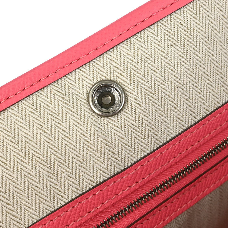 Hermes Rose Azalee Epsom Garden Party 36 PM Tote Handbag AMM009MF 166430