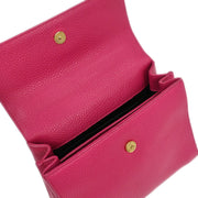 Saint Laurent Pink Leather Moujik 2way Handbag PTR355157.0614 166437