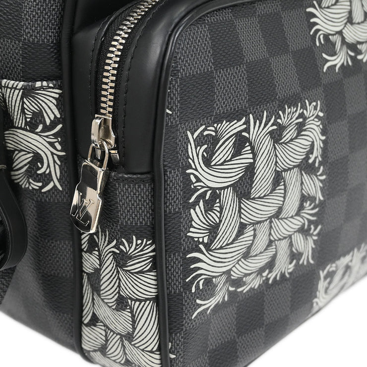 Louis Vuitton Damier Graphite Nile PM Shoulder Bag N41572 RI2155 166444