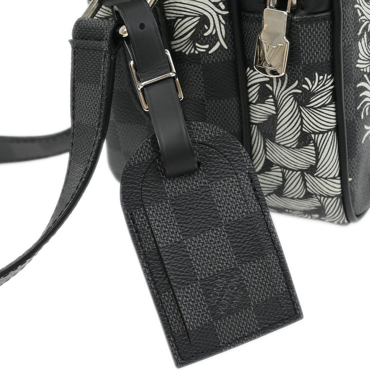 Louis Vuitton Damier Graphite Nile PM Shoulder Bag N41572 RI2155 166444