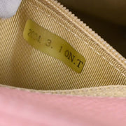 Chanel Pink Calfskin Petite Shopping Tote PST Chain Handbag 166447