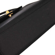 Chanel Black Satin Handbag 166502