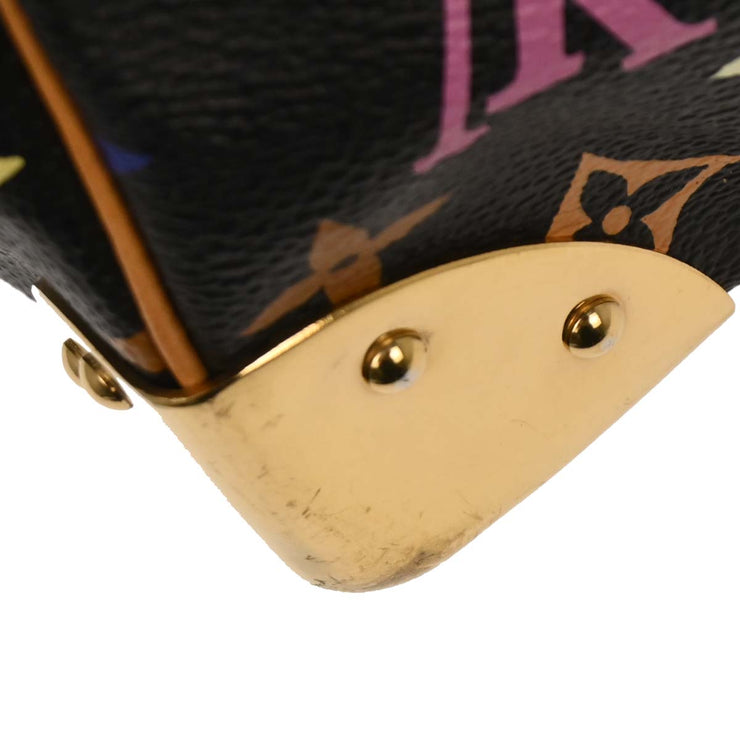 Louis Vuitton Black Monogram Multicolor Keepall 45 Handbag M92640 FL0033 166504