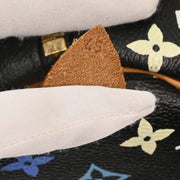 Louis Vuitton Black Monogram Multicolor Keepall 45 Handbag M92640 FL0033 166504