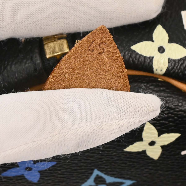 Louis Vuitton Black Monogram Multicolor Keepall 45 Handbag M92640 FL0033 166504