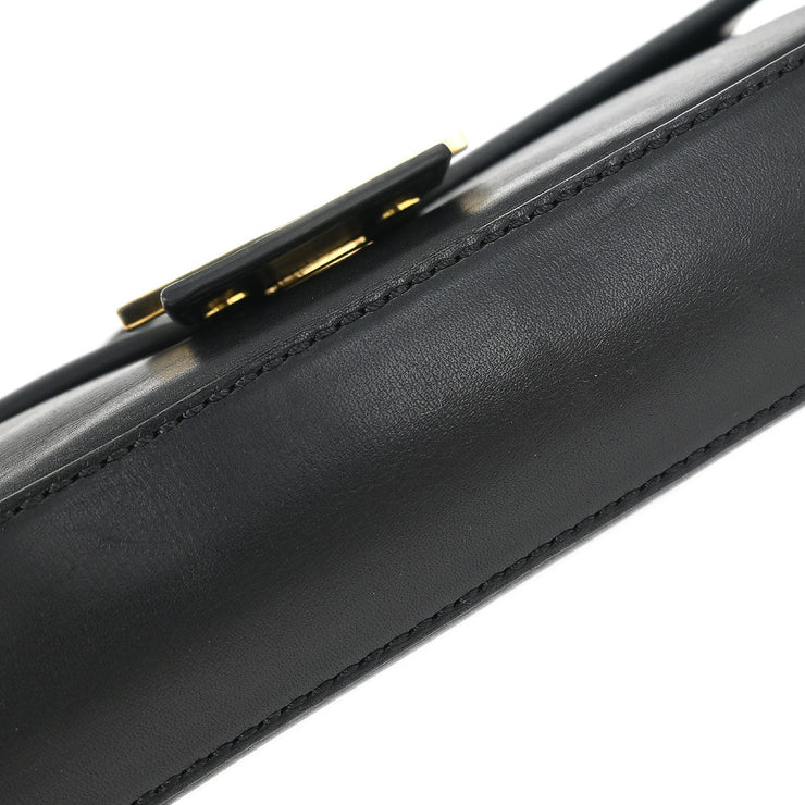 Fendi Black Leather Baguette Handbag 8BR600/D10/129/2579 166505