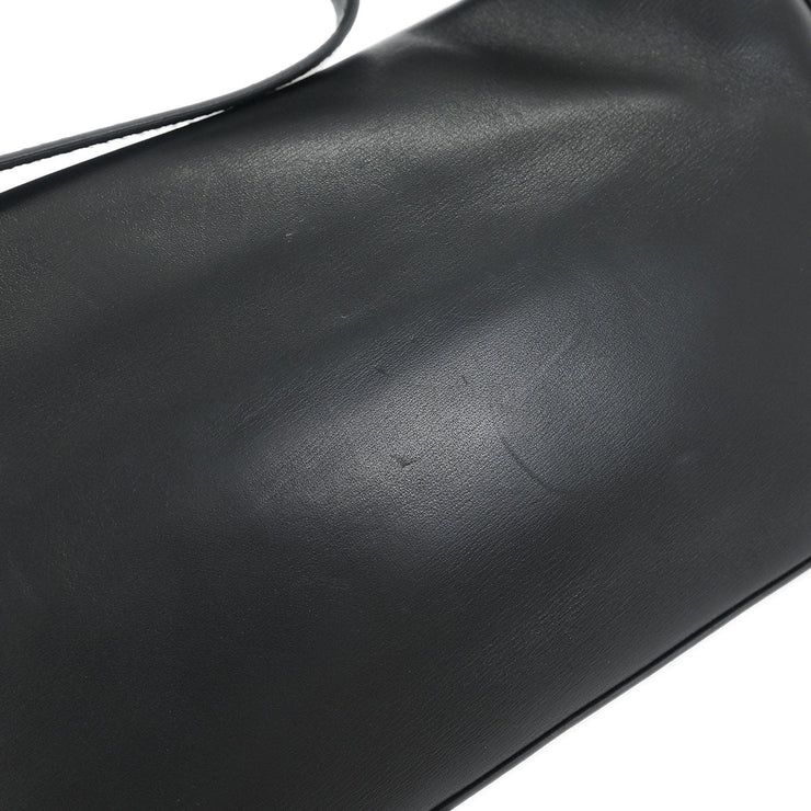 Fendi Black Leather Baguette Handbag 8BR600/D10/129/2579 166505