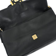Fendi Black Leather Baguette Handbag 8BR600/D10/129/2579 166505