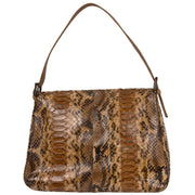 Fendi Brown Python Mamma Baguette Handbag 166507
