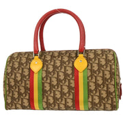 Christian Dior Brown Rasta-Color Trotter Handbag 05-MA-0034 166508