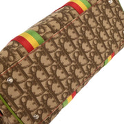 Christian Dior Brown Rasta-Color Trotter Handbag 05-MA-0034 166508
