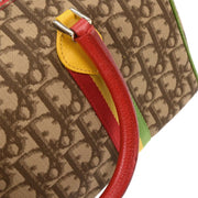 Christian Dior Brown Rasta-Color Trotter Handbag 05-MA-0034 166508