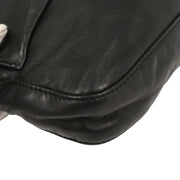 Fendi Black Lambskin Baguette Handbag 2384-26424-009 166518