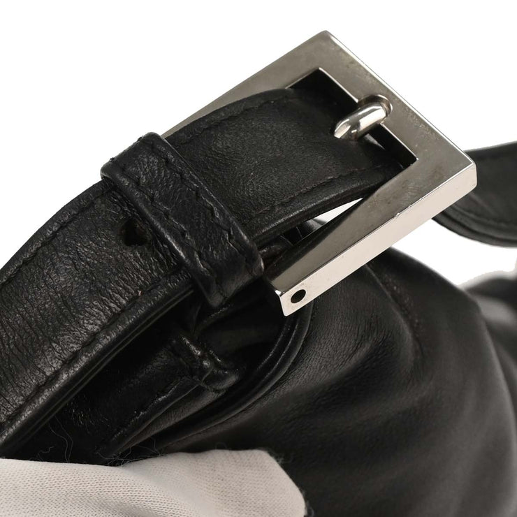 Fendi Black Lambskin Baguette Handbag 2384-26424-009 166518