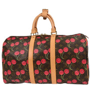 Louis Vuitton Monogram Cherry Keepall 45 Duffle Handbag M95011 TH0035 166522