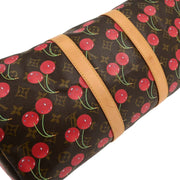 Louis Vuitton Monogram Cherry Keepall 45 Duffle Handbag M95011 TH0035 166522
