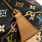 Louis Vuitton Black Monogram Multicolor Speedy 30 Handbag M92642 SP1067 166528