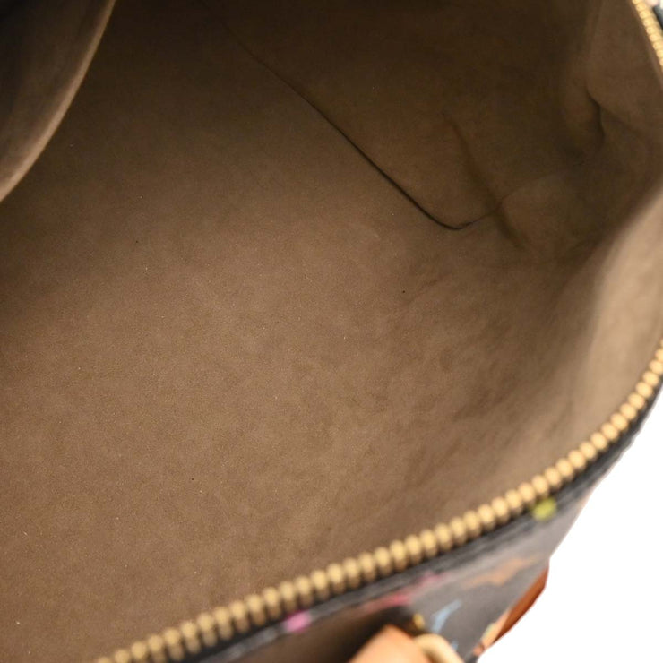 Louis Vuitton Black Monogram Multicolor Speedy 30 Handbag M92642 SP1067 166528