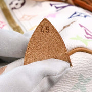 Louis Vuitton White Monogram Multicolor Keepall 45 Handbag M92641 FL0034 166529