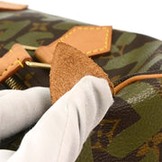 Louis Vuitton Khaki Monogram Graffiti Speedy 30 Handbag M92194 TH0051 166532